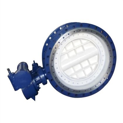 Nueva válvula de mariposa de PTFE de triple compensación Lotoke